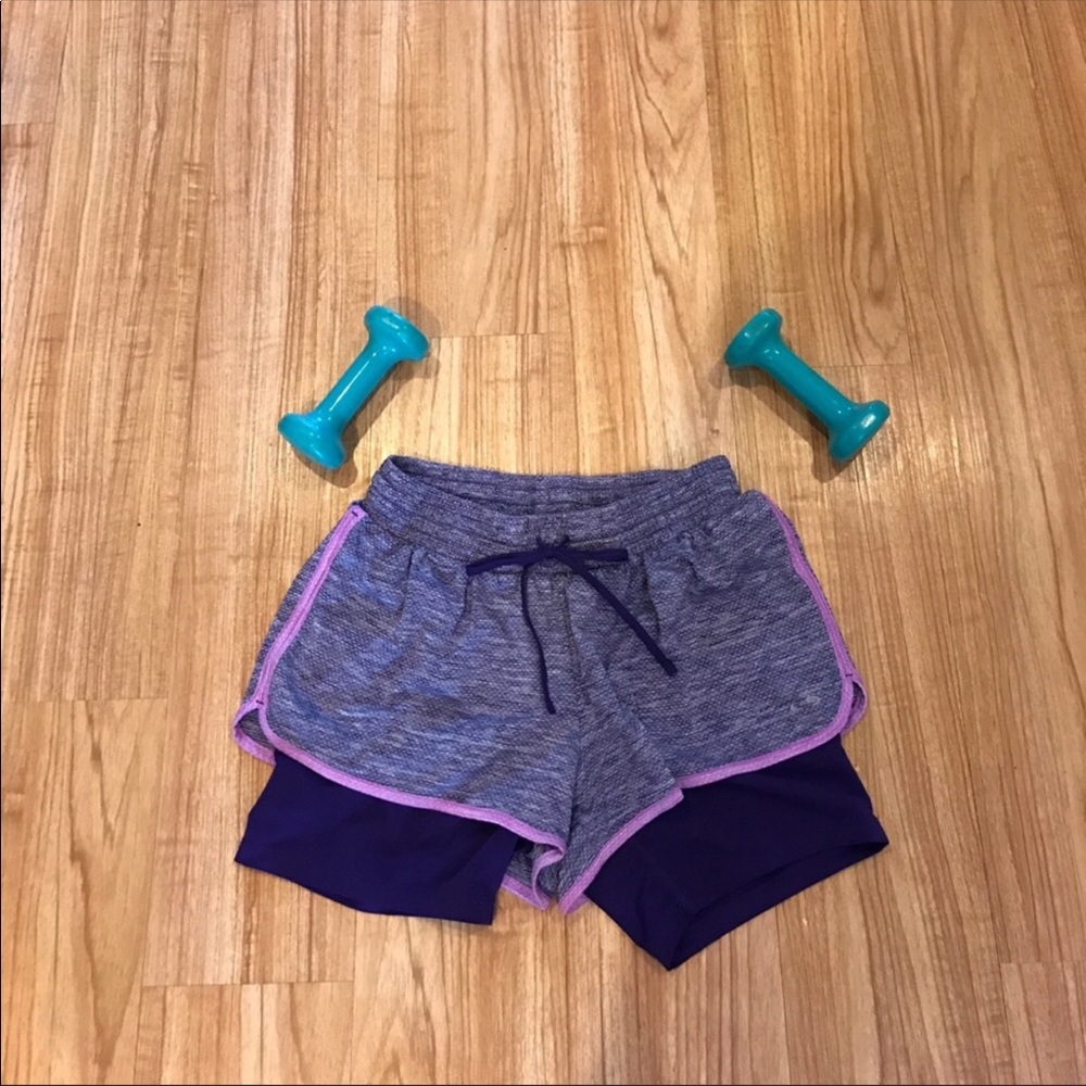 Champion purple shorts